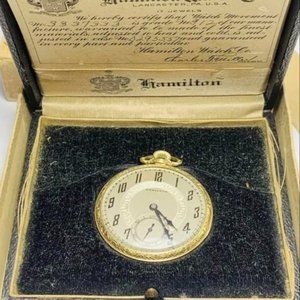 1926 - 1930 Hamilton Buchanan Pocket Watch